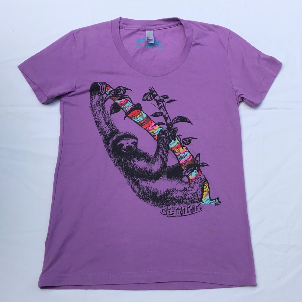 Women’s Purple Sloth Shirt
